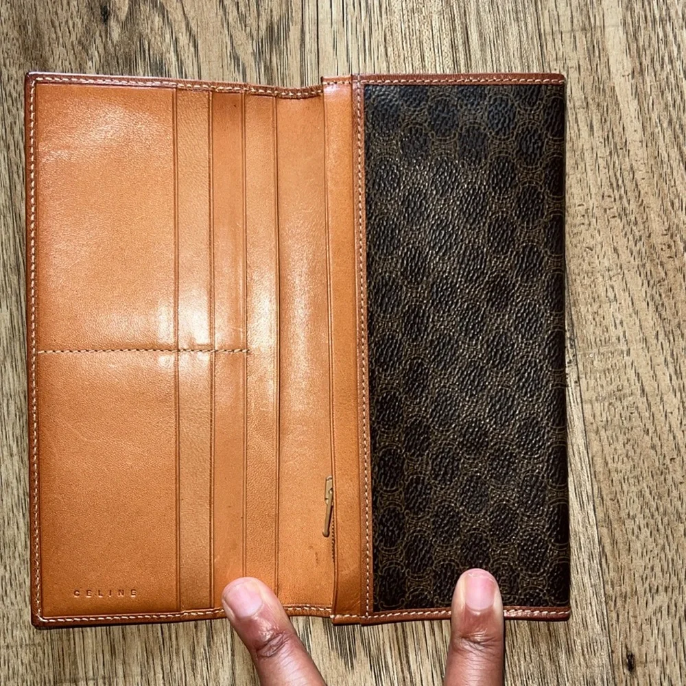 AUTHENTIC Celine EUC Macadam Bifold Wallet - Picture 5 of 12